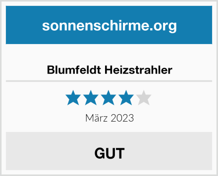  Blumfeldt Heizstrahler Test