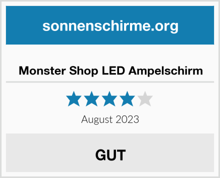  Monster Shop LED Ampelschirm Test