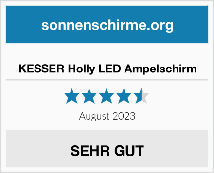  KESSER Holly LED Ampelschirm Test
