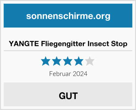  YANGTE Fliegengitter Insect Stop Test