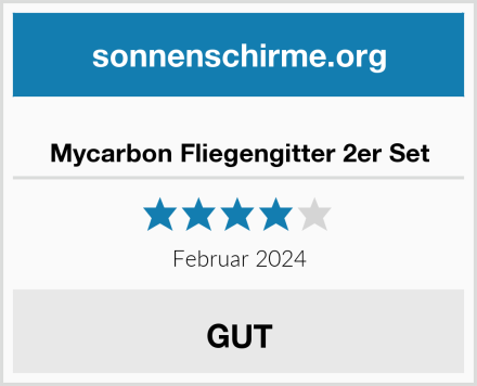  Mycarbon Fliegengitter 2er Set Test