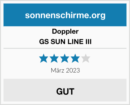 Doppler GS SUN LINE III Test