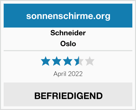 Schneider Oslo Test