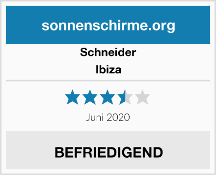 Schneider Ibiza Test