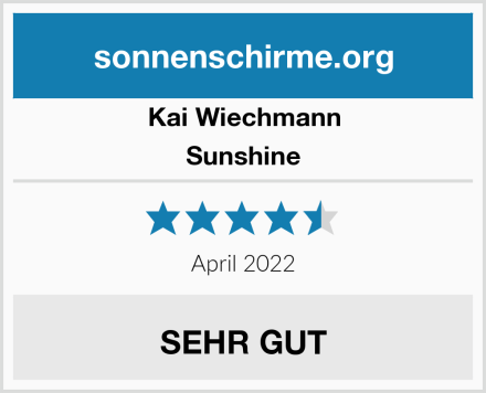 Kai Wiechmann Sunshine Test