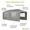  Juskys Partyzelt 3x6 Meter